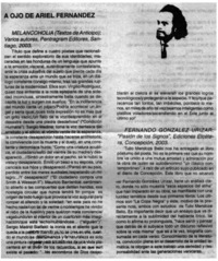 A ojo de Ariel Fernández