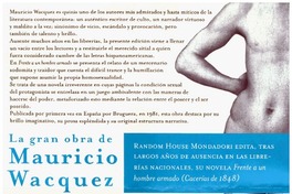 Frente a un hombre armado