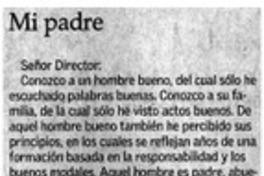 Mi padre