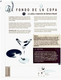 El fondo de la copa.