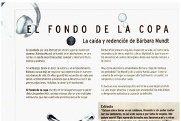 El fondo de la copa.