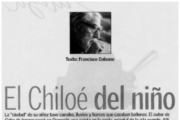 El Chiloé del niño.