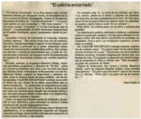 "El Caliche encantado"