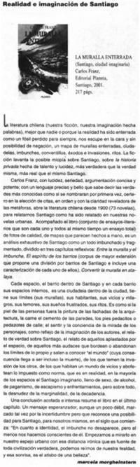 Realidad e imaginación de Santiago
