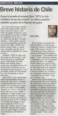 Breve historia de Chile