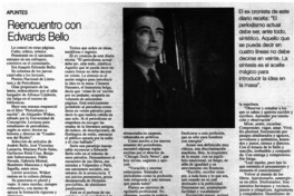 Reencuentro con Edwards Bello