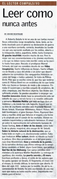 Leer como nunca antes