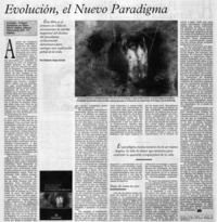 Evolución, el nuevo paradigma