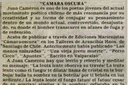 "Cámara oscura".