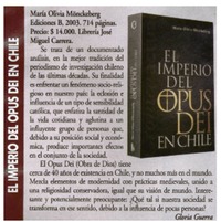El Imperio de Opus Dei en Chile