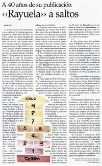 A 40 años de su publicación "Rayuela" a saltos