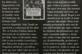 Sida en Chile, la historia desconocida