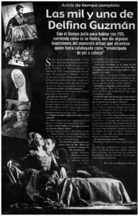 Las mil y una de Delfina Guzmán : [entrevistas]