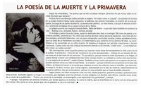La poesía de la muerte y la primavera