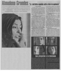 La narrativa española sufre crisis de opulencia : [entrevistas]