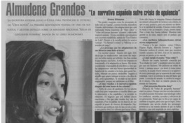 La narrativa española sufre crisis de opulencia : [entrevistas]