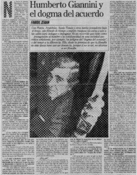 Humberto Giannini y el dogma del acuerdo : [entrevistas]