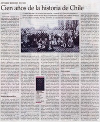 Cien años de la historia de Chile