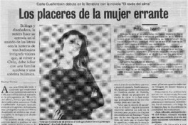 Los placeres de la mujer errante : [entrevistas]