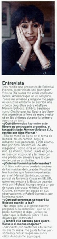 Entrevista : [entrevistas]