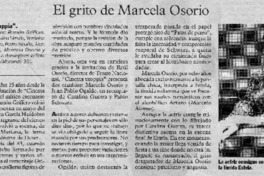 El grito de Marcela Osorio