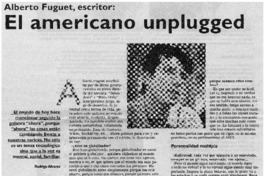 El americano unplugged : [entrevistas]