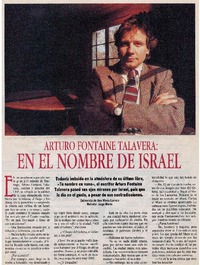 En ell nombre de Israel : [entrevistas]