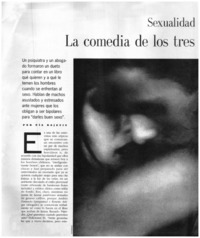 Sexualidad masculina : La comedia de los tres y medio minutos : [entrevistas]