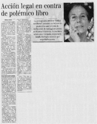 Acción legal en contra de polémico libro