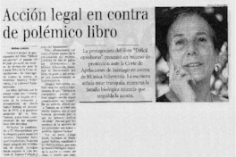 Acción legal en contra de polémico libro