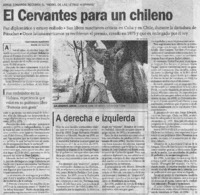 El Cervantes para un chileno