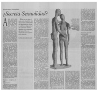 Sexualidad secreta?