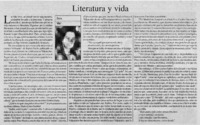 Literatura y vida