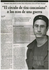 El círculo de tiza caucasiano o los ecos de una guerra