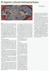El espacio cultural latinoamericano