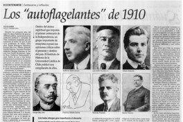 Los "autoflagenlantes" de 1910