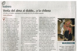 Venta del alma al diablo... a la chilena