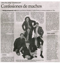 Confesiones de machos
