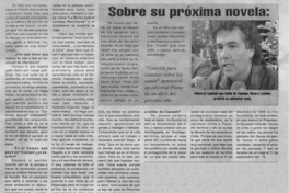 El capítulo de la matanza, creo que es uno de los episodios más fuertes de la novelística chilena : [entrevistas]