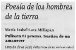 Poesía de los hombres de la tierra