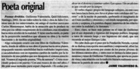 Poeta original