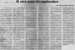 El otro once de septiembre