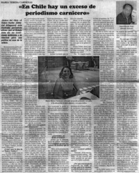 En Chile hay un exceso de periodismo carnicero [entrevistas]