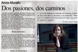 Dos pasiones, dos caminos