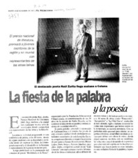 La Fiesta de la palabra y la poesía