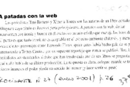 A patadas con la web