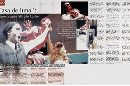 Casa de luna": Donoso según Alfredo Castro.