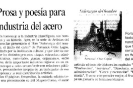 Prosa y poesía para industria del acero