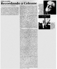 Recordando a Coloane