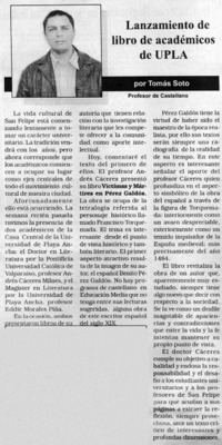 Lanzamiento de libro de académicos de UPLA